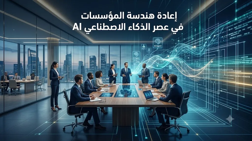 إعادة هندسة المؤسسات في عصر الذكاء الاصطناعي AI