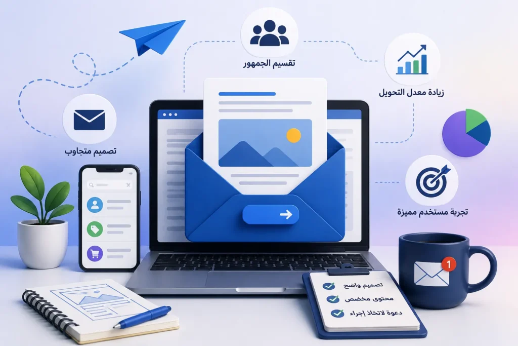 تجربة المستخدم في الحملات البريدية: كيف أصمم رسائل بريدية ترفع معدلات التفاعل؟