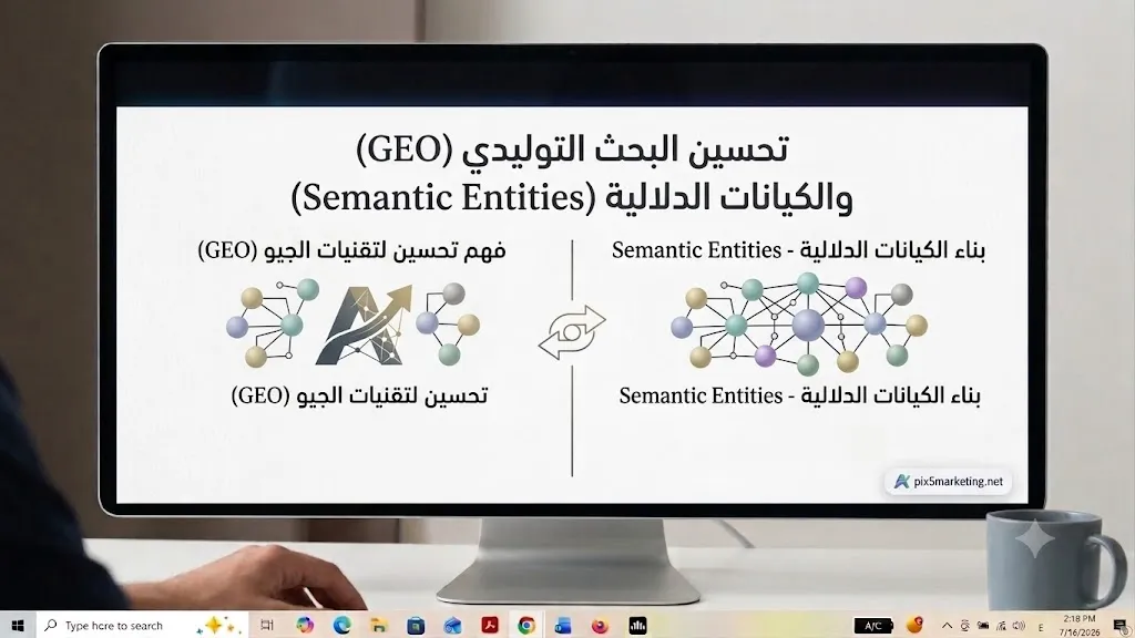 40 سؤال وجواب عن تحسين البحث التوليدي (GEO) وهندسة الكيانات الدلالية
